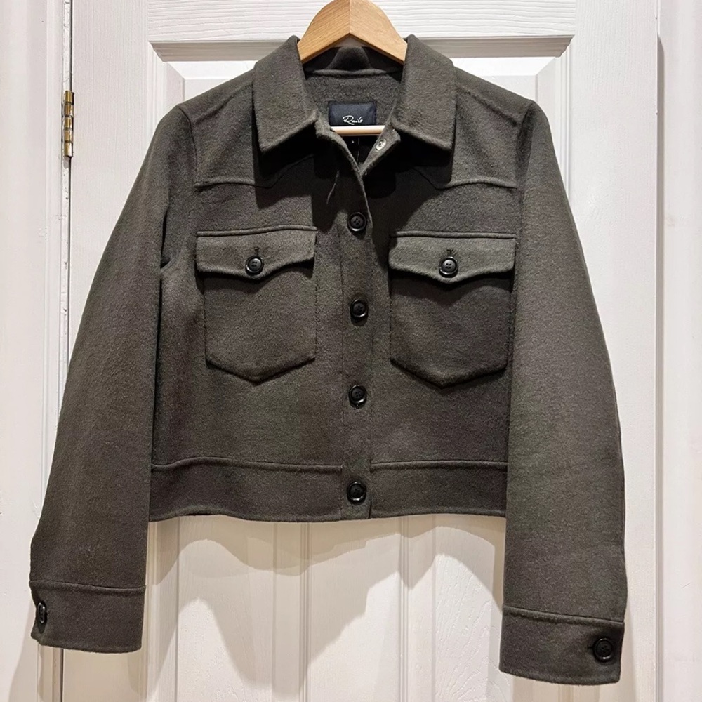 New Rails Olive Shacket - Picture 5 of 6